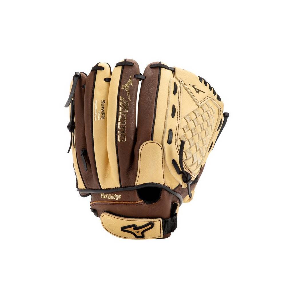 Damske Rukavice Mizuno Prospect Paraflex Series Youth 11.5" Baseball Hnede Vypredaj PCRY50217